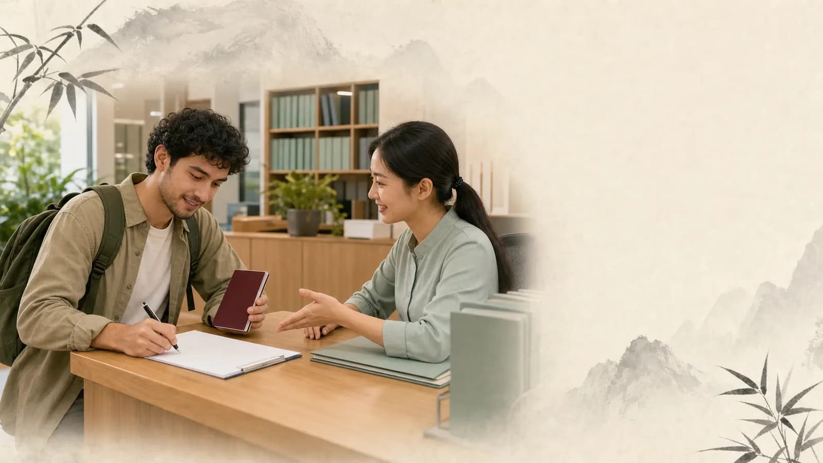 HSK 1 · Bài học 37: Đăng ký và hồ sơ