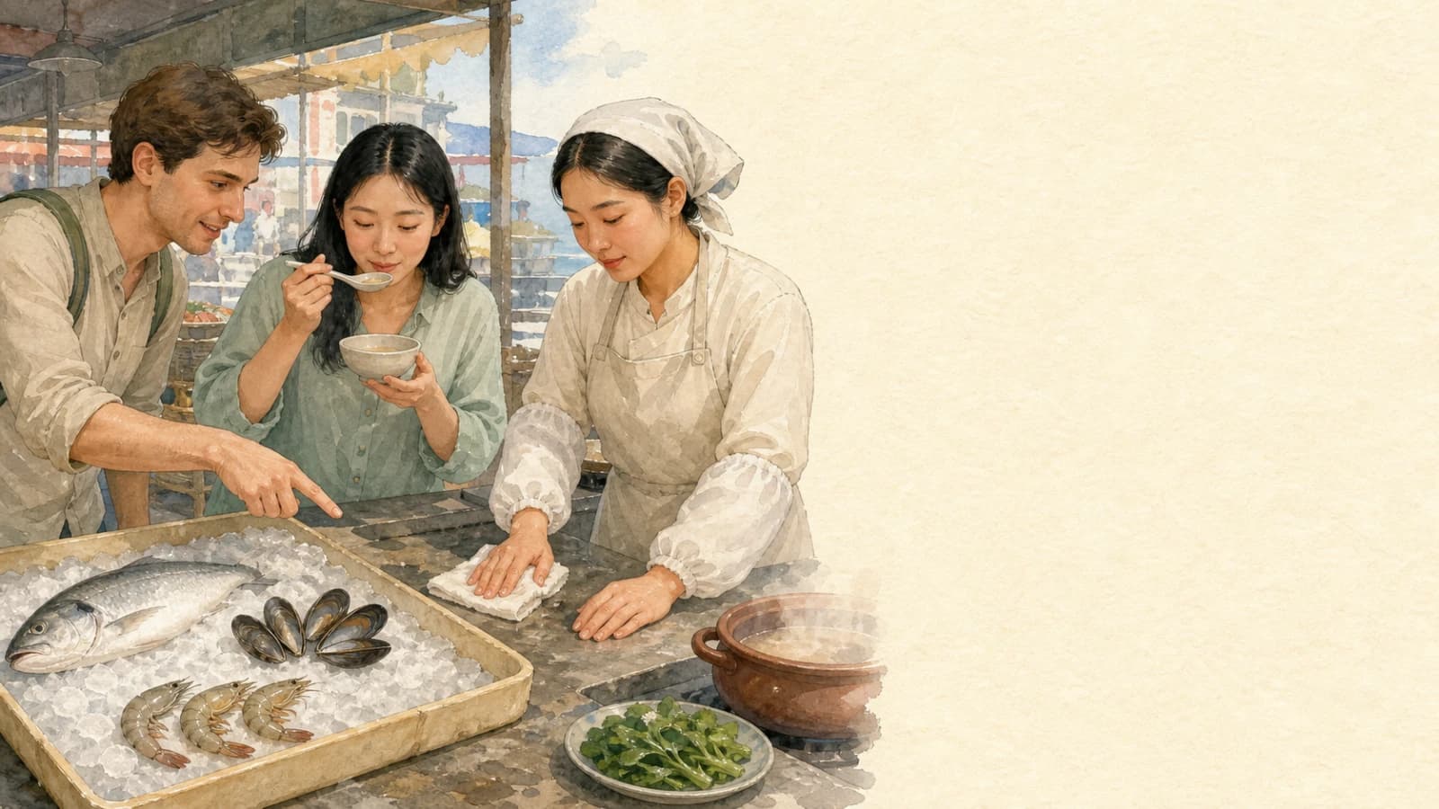 HSK 4 · Pelajaran 67: Морепродукты и вкусы