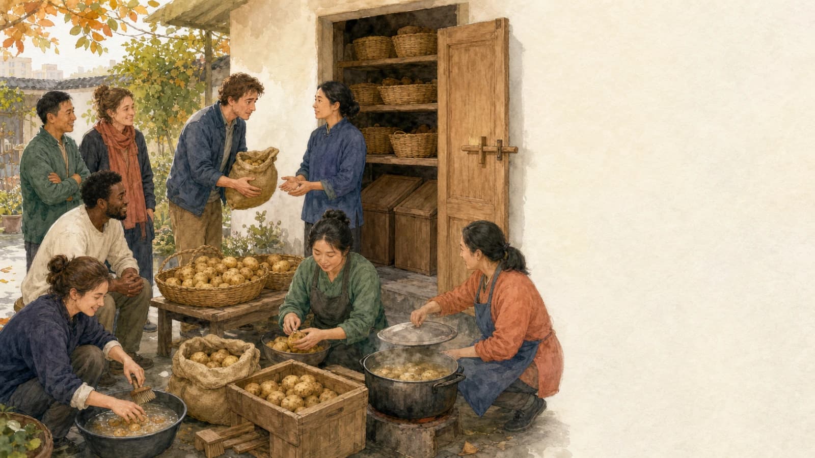 HSK 5 · Lección 75: Кражи, правила и картофель