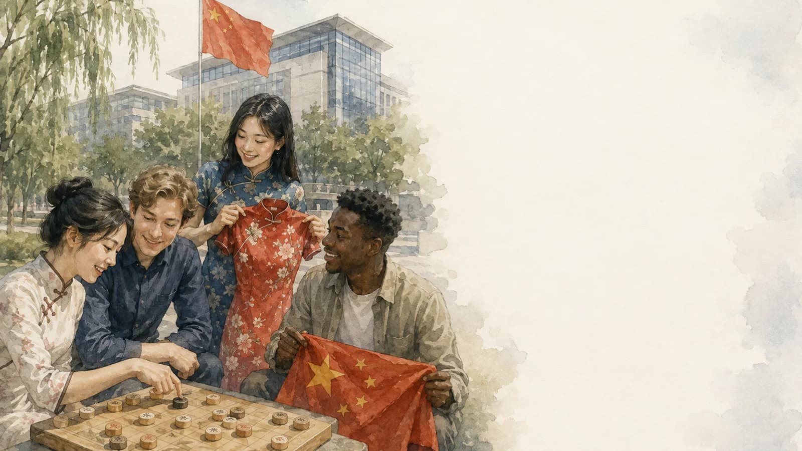 HSK 7 · Урок 124: Полоса 7-9 · «棋子» и «旗袍»