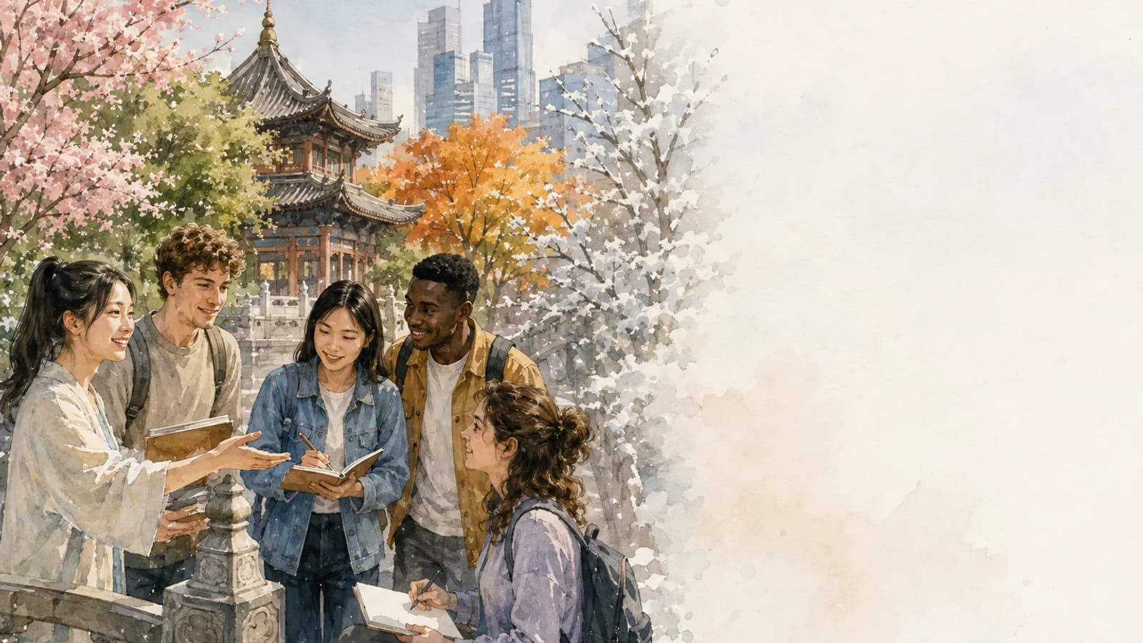 HSK 8 · Lección 108: Полоса 7-9 · «四季» и «四面八方»