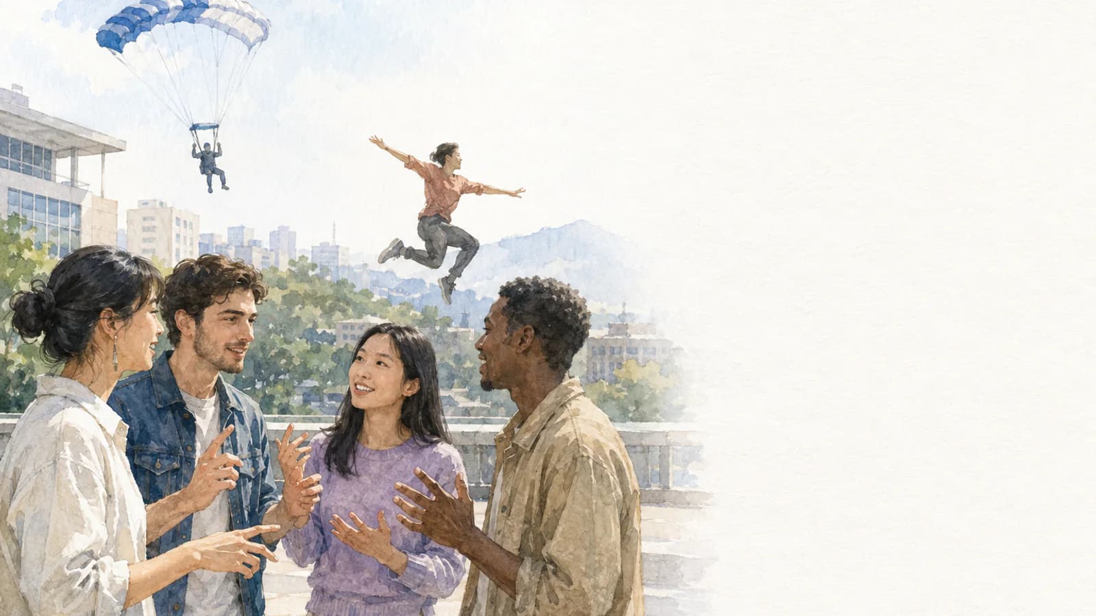 HSK 8 · Lección 126: Полоса 7-9 · «跳动» и «跳伞»