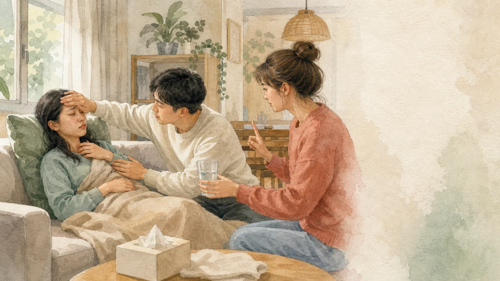 HSK 3 · Pelajaran 18: Flu: jika…, maka segera
